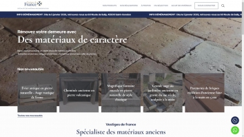 Screenshot of vestiges-de-france.com 2026-02-03 12:32:45 vestiges-de-france.com screenshot 2026-02-03 12:32:45