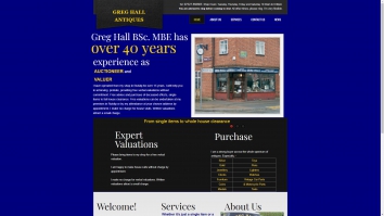 Screenshot of greghall-antiques.co.uk 2025-10-14 20:24:45 greghall-antiques.co.uk screenshot 2025-10-14 20:24:45