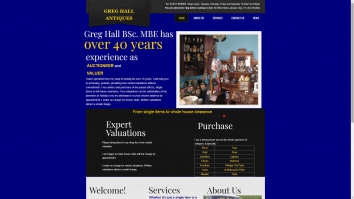 Screenshot of greghall-antiques.co.uk 2026-02-03 10:22:59 greghall-antiques.co.uk screenshot 2026-02-03 10:22:59