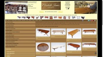elisabethjamesantiques.co.uk screenshot 2025-06-13 06:25:47