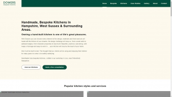 dowerskitchens.co.uk screenshot 2025-10-28 17:09:55