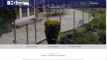 hermitageglass.co.uk screenshot 2026-02-10 14:13:24