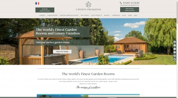 Screenshot of crownpavilions.com 2019-02-02 18:09:08 crownpavilions.com screenshot 2019-02-02 18:09:08