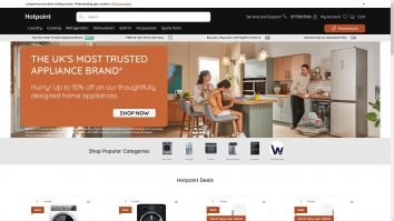 Screenshot of hotpoint.co.uk 2025-09-29 08:07:25 hotpoint.co.uk screenshot 2025-09-29 08:07:25