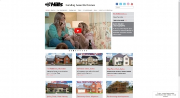 hills-homes.co.uk screenshot 2022-09-01 11:10:47