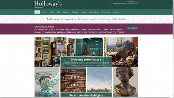 Screenshot of hollowaysauctioneers.co.uk 2025-06-13 07:18:22 hollowaysauctioneers.co.uk screenshot 2025-06-13 07:18:22
