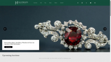 Screenshot of hollowaysauctioneers.co.uk 2026-02-03 17:37:24 hollowaysauctioneers.co.uk screenshot 2026-02-03 17:37:24