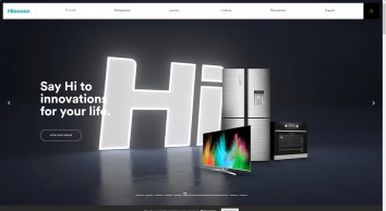 uk.hisense.com screenshot 2021-03-31 14:44:49
