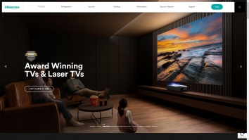 uk.hisense.com screenshot 2024-02-19 19:34:12