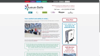 queue-safe.co.uk screenshot 2026-02-12 19:44:58