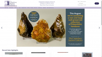 thecanterburyauctiongalleries.com screenshot 2025-10-14 17:45:13