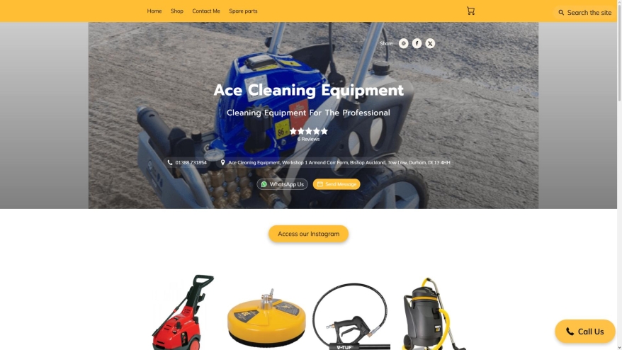 acepressurewashers.co.uk SHOT 2026-06-11 16:19:22