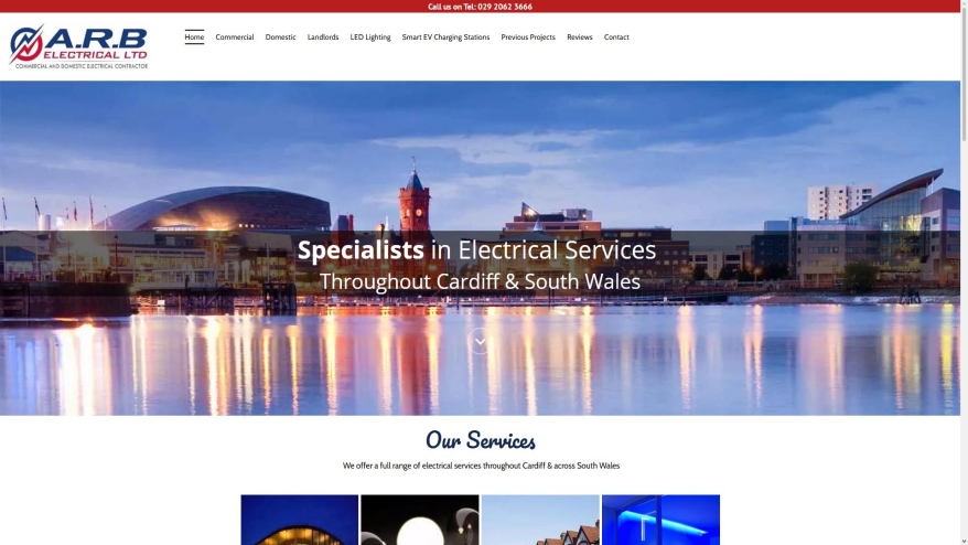 arbelectricalltd.co.uk SHOT 2026-08-09 19:01:50