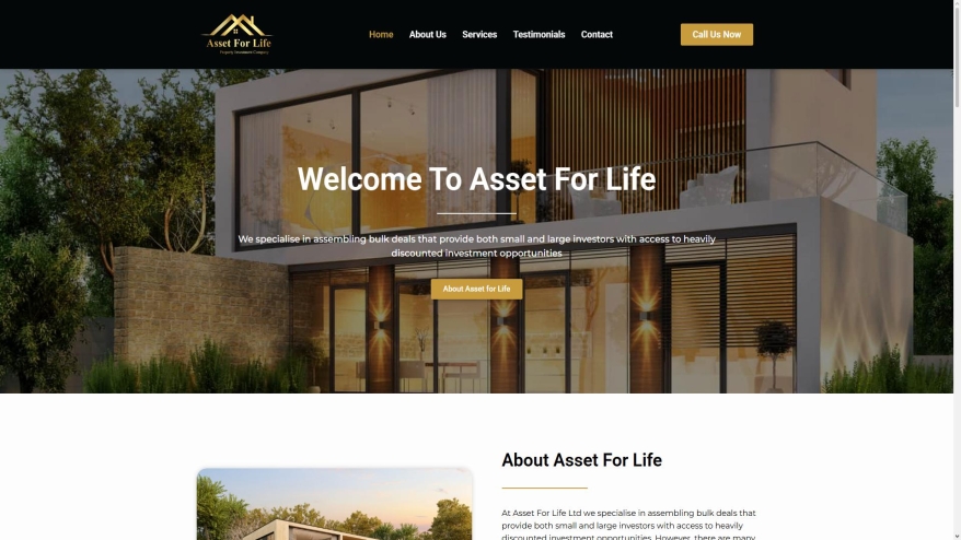 Asset For Life Ltd assetforlife.co.uk SHOT 2026-08-09 18:34:29 assetforlife.co.uk SHOT 2026-08-09 18:34:29