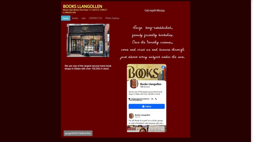 Maxines Cafe And Books Llangollen booksllangollen.co.uk SHOT 2026-06-10 09:17:58 booksllangollen.co.uk SHOT 2026-06-10 09:17:58