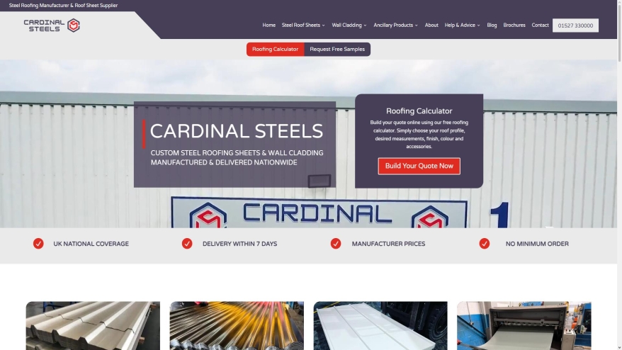 cardinalsteels.com SHOT 2026-08-22 07:54:19
