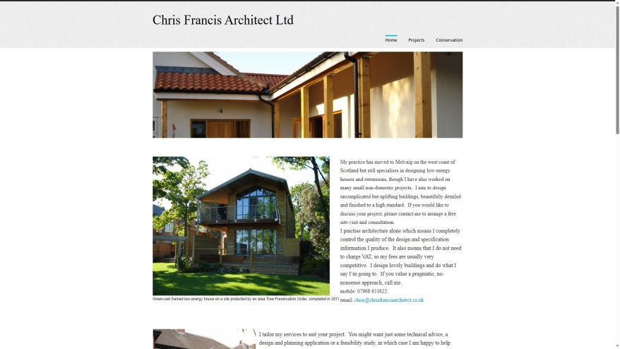 Chris Francis Architect Ltd chrisfrancisarchitect.co.uk SHOT 2026-09-10 01:06:58 chrisfrancisarchitect.co.uk SHOT 2026-09-10 01:06:58