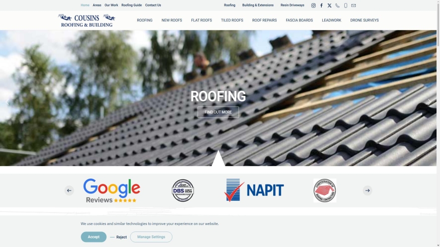 cousinsroofingandbuilding.com SHOT 2026-08-18 13:59:00