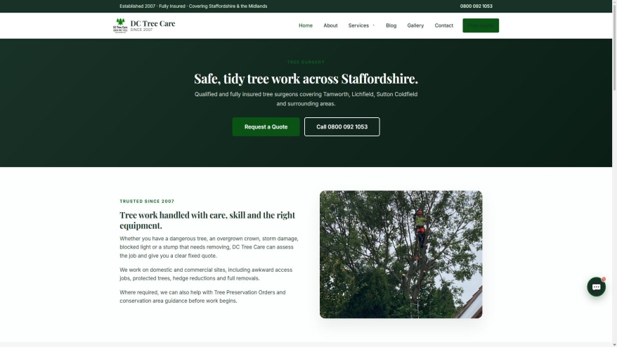 Landscape, Tree Work - DC Tree Care - Burton upon Trent, England dctreecare.co.uk SHOT 2026-05-06 05:15:20 dctreecare.co.uk SHOT 2026-05-06 05:15:20