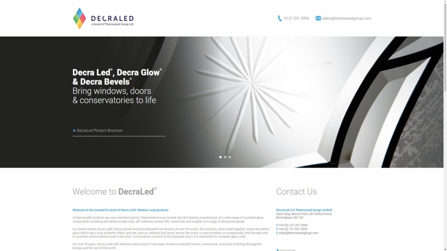 Themalseal Screenshot of Themalseal website