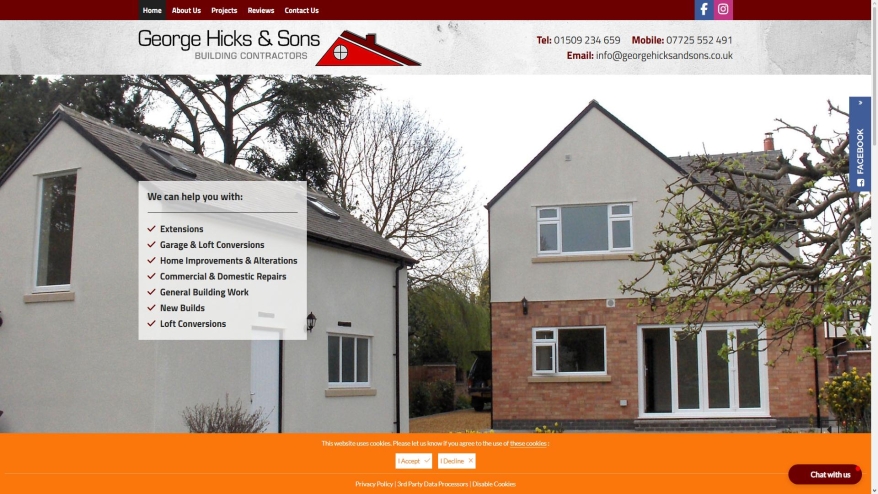 georgehicksandsons.co.uk SHOT 2026-04-11 18:56:02