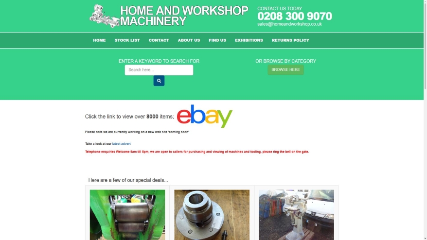 homeandworkshop.co.uk SHOT 2026-08-19 16:10:28