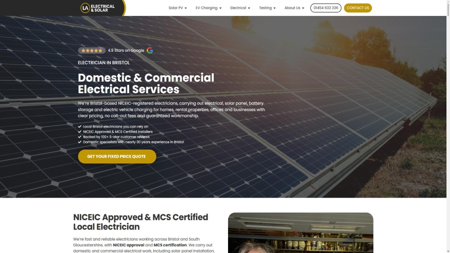 laelectrical.com SHOT 2026-08-27 09:35:04