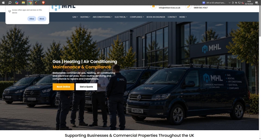 mhlservices.co.uk SHOT 2026-10-02 16:09:52