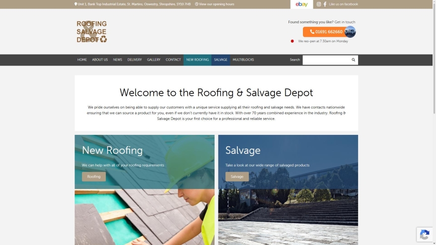 roofingandsalvagedepot.co.uk SHOT 2026-06-14 23:50:24
