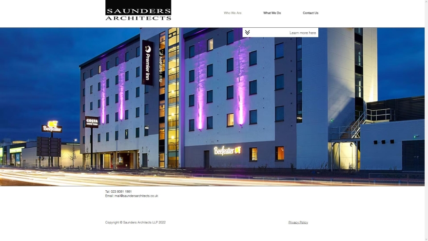 Saunders Architects saundersarchitects.co.uk SHOT 2026-05-11 02:04:42 saundersarchitects.co.uk SHOT 2026-05-11 02:04:42