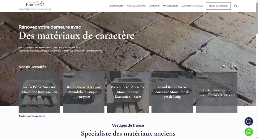 vestiges-de-france.com