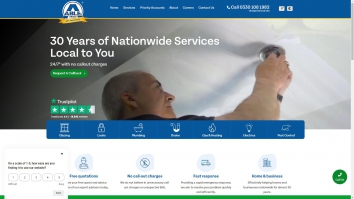 Screenshot of Able Group Nationwide Repair & Maintenance Company website
