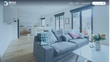 Screenshot of Barton Whitstable Co Ltd website