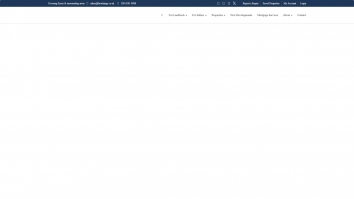 Screenshot of Brookings Estates website