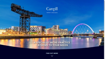 Screenshot of Cargill Property Consultants website