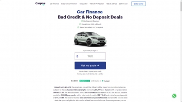 Screenshot of Carplus website
