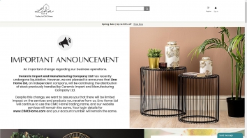 Screenshot of CIMC Ltd website