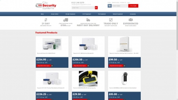 Screenshot of City Security Systems Limited website