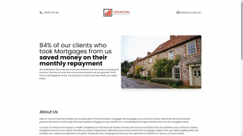 Screenshot of Crayon Estates Ltd website