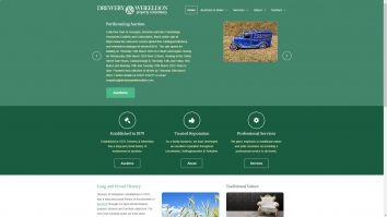 Screenshot of Drewery & Wheeldon, Gainsborough website