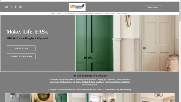 Screenshot of EASipanel website