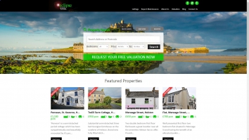 Screenshot of Eclipse Property Cornwall - Cornwall website