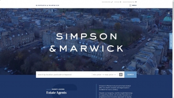 Screenshot of Simpson & Marwick - Edinburgh website