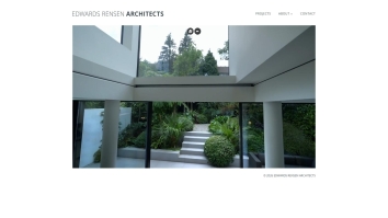Screenshot of Edwards Rensen Architects website