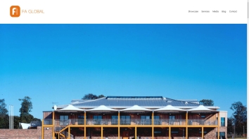 Screenshot of F A Global website