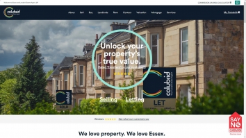 Screenshot of Fresh Property , Grays website
