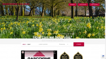 Screenshot of Gascoigne Halman Estate Agents website