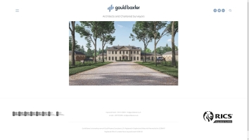 Screenshot of George Baxter Associates Ltd website