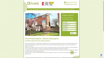 Screenshot of Goddards Estate Agents - Suffolk Properties website