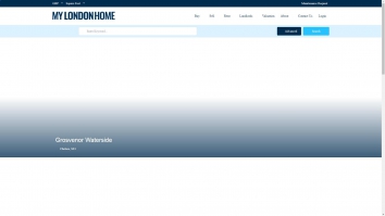 Screenshot of Grosvenor Waterside website
